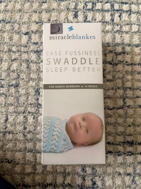 Miracle Blanket Swaddle- Infant sleep newborn to 14 weeks New in box